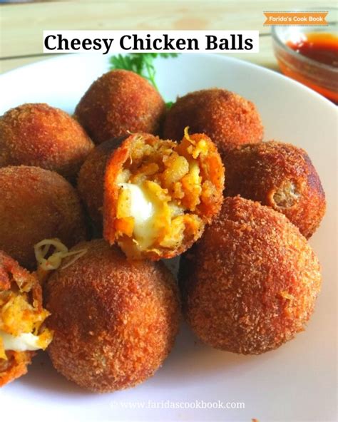 Chicken Cheese Balls Cheesy Chicken Potato Balls Recipe Ramadan Chicken Snacks Faridas