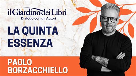 Webinar Gratuito Con Paolo Borzacchiello La Quinta Essenza Con Paolo