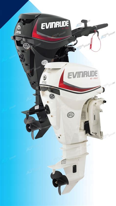 Silnik Zaburtowy EVINRUDE E TEC 25 KM Rumpel Rozr 7800002024