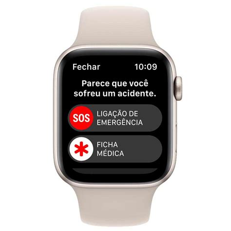 Apple Watch Se Gera O Gps Cellular Mm Caixa Estelar De