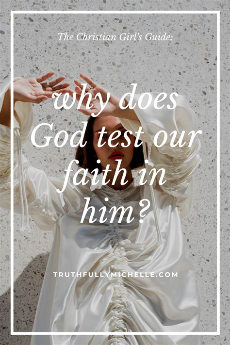 Biblical Truths When God Tests Our Faith Artofit