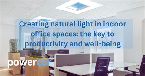 Enhancing Productivity With Natural Light For Office Spaces Powercor