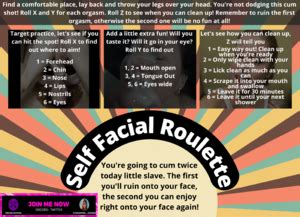 Self Facial Fap Roulette