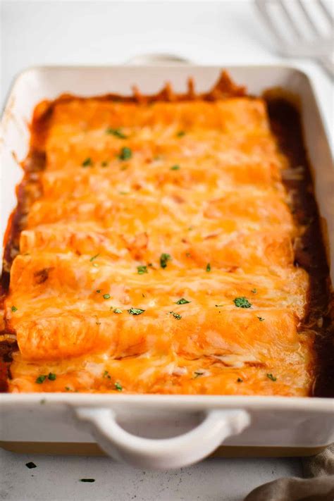 Shredded Beef Enchiladas The Salty Marshmallow