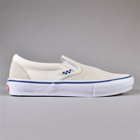 Vans Skate Slip On Skate Shoe Off White SKATE SHOES From Native