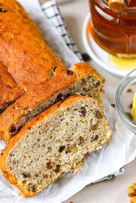 Walnut Raisin Banana Bread Recipe