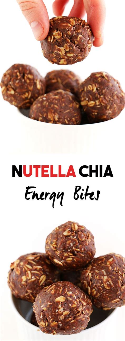 Nutella Chia Energy Bites My All Time Favourite Energy Snack These