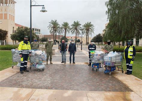 Covid Nas Sigonella Dona Kg Di Alimenti Alla Protezione Civile