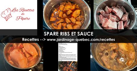 Recette De Sauce Spare Ribs Maison Home Alqu