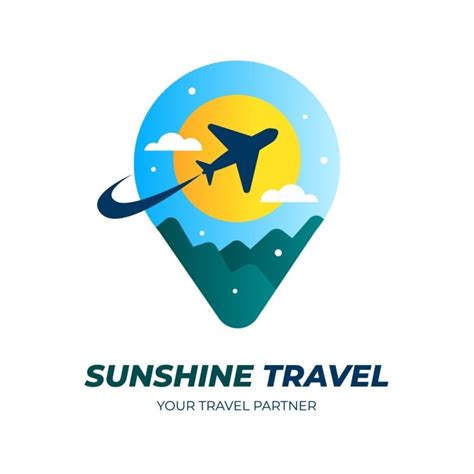 Free Geometric Travel Logo Template To Design