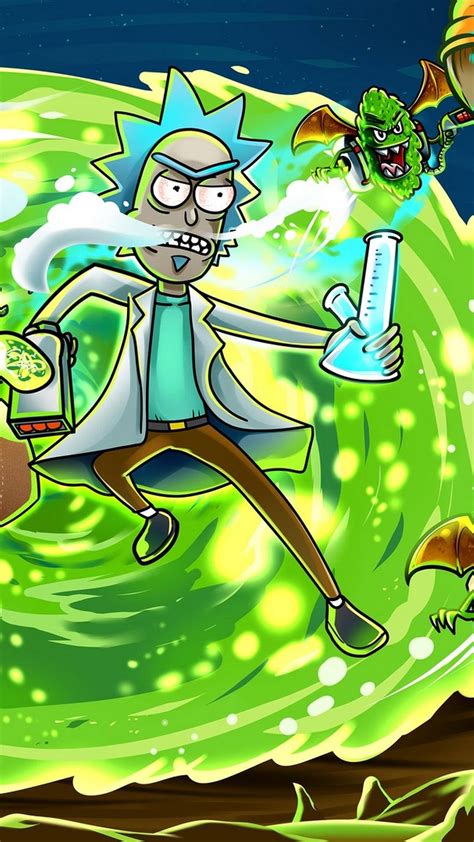 100 Rick And Morty Stoner Wallpapers