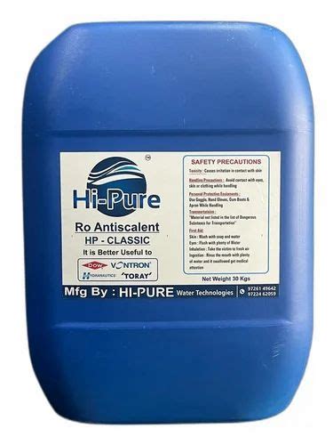 30Kg HI Pure RO Antiscalant Chemical Packaging Type Can At 3000