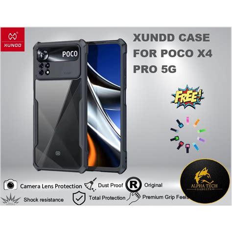 POCO X4 PRO 5G X4 GT Case XUNDD Beatle Series Airbag Shockproof Case