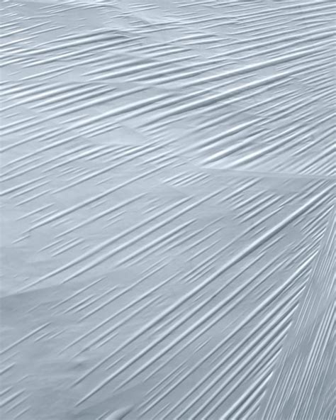 premium photo wrapped white plastic foil detail