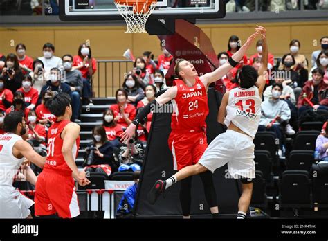 Takasaki Arena Gunma Japan Rd Feb Josh Hawkinson Jpn