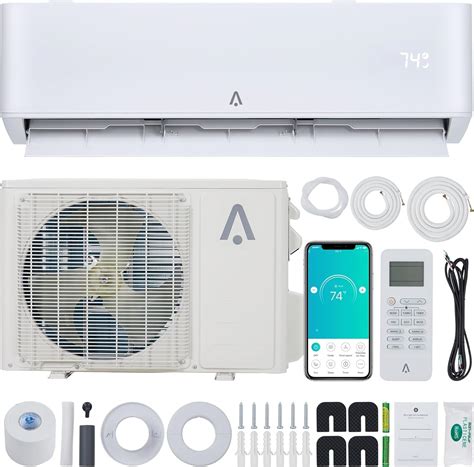 Buy 9000 Btus Mini Split Air Conditioner And Heater 23 Seer2 Wall Ac Unit Wheat Pump Split Ac