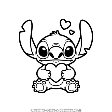Desenhos de Lilo & Stitch para Desenhar | Desenho Para Desenhar