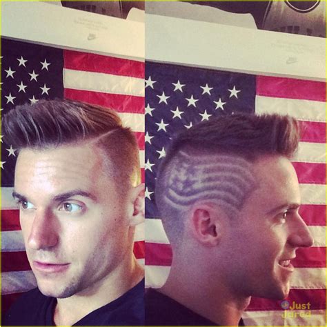 Sam Mikulak Gets Usa Flag Buzzcut For Olympic Games Photo