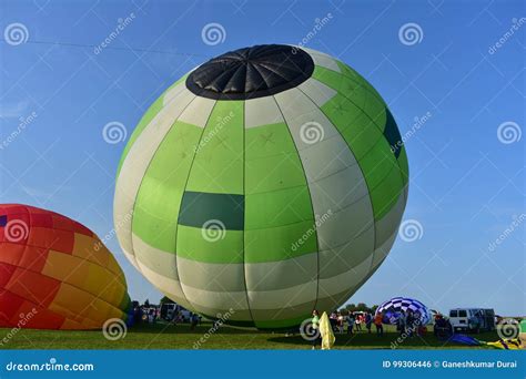 Lincoln Illinois USA August Hot Air Balloon Festival