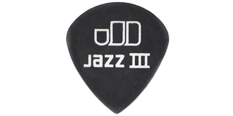 JIM DUNLOP ジムダンロップ TORTEX PITCH BLACK JAZZ III GUITAR PICK 1 14