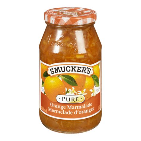 Smuckers Pure Jam Orange Marmalade 500ml Whistler Grocery Service