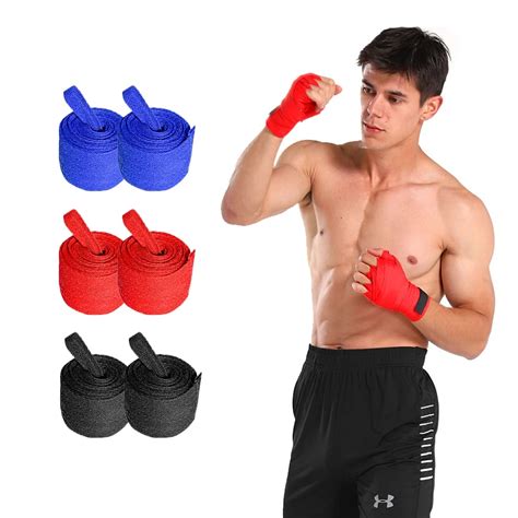 Deporte Guantes De Boxeo El Sticos De M De Longitud Protecci N De