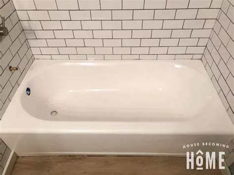 How To Paint A Bathtub Rustoleum Tub And Tile House Becoming Home Artofit