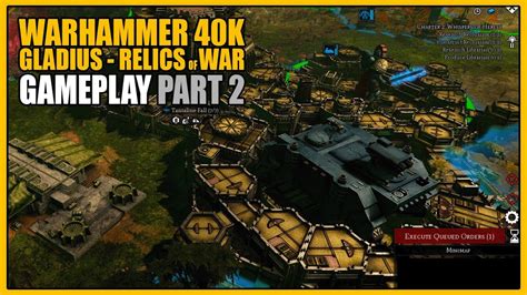 Warhammer 40 000 Gladius Relics Of War Gameplay Part 2 Bikes And