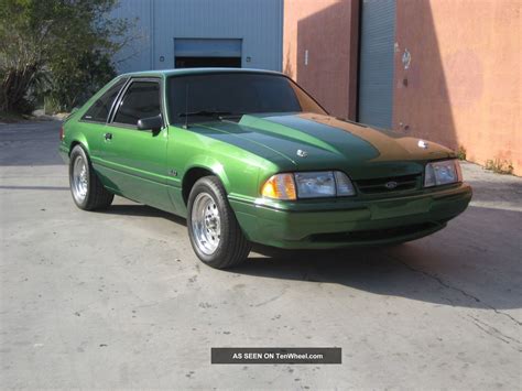 Mustang Fox Drag Sreet Strip Muscle 1988 Custom 5. 0 Lx Race Fox Body ...