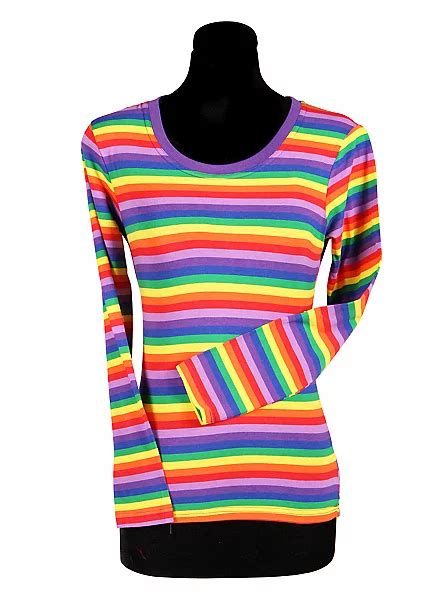 Womens Striped Shirt Long Sleeves Colorful Suitable For Everyday