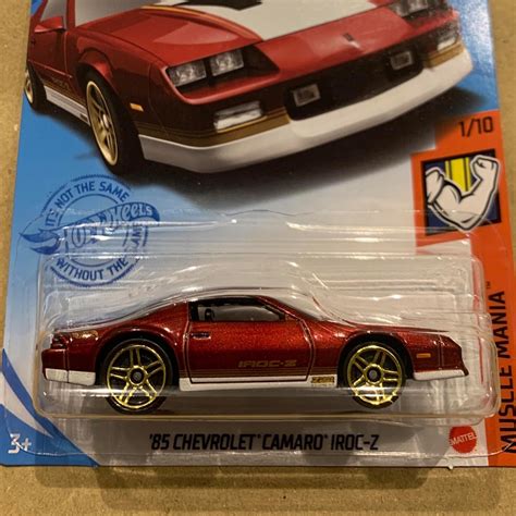 Hot Wheels Chevrolet Camaro Iroc Z Gtb Shopee Brasil