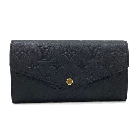 ルイヴィトン 長財布 財布 Louis Vuitton ポルトフォイユ サラ モノグラム アンプラント ノワール ブラック M82257 新品