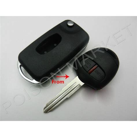 Jual Flip Key Kunci Lipat Untuk Mitsubishi Pajero Outlander Mirage