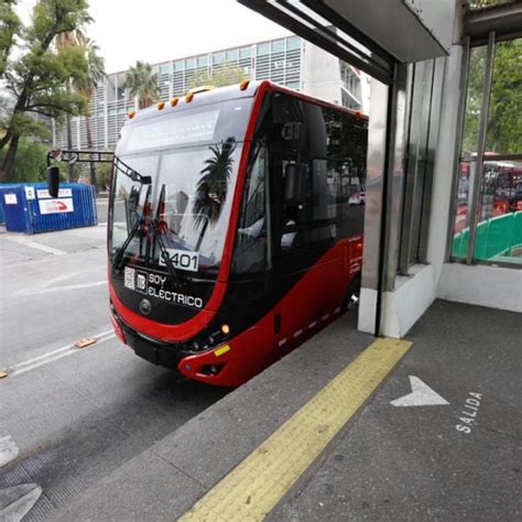 En Fotos La Cdmx Estrena Metrobús Eléctrico