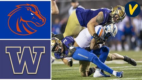 19 Boise State Vs Washington Highlights 2019 Las Vegas Bowl