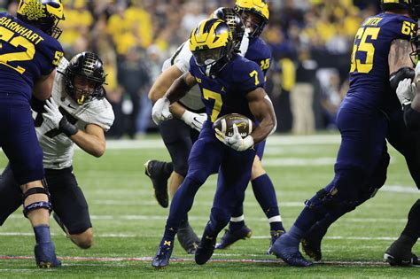 Michigan Big Ten Championship Game Balls Maize N Brew