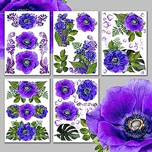 Amazon Decoupage Paper Pack Sheets X Amazing Purple