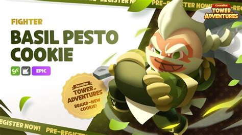 Best Build For Basil Pesto Cookie In CookieRun Tower Of Adventures