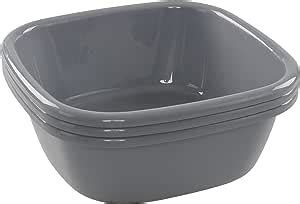 Innouse Bassine Vaisselle En Plastique Cuvette Bassine Carr E