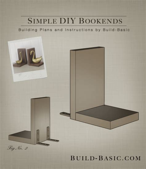 Build Simple DIY Bookends - Build Basic