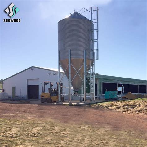 Industrial Prefabricated Light Steel Structure For Poultry Shed Chicken