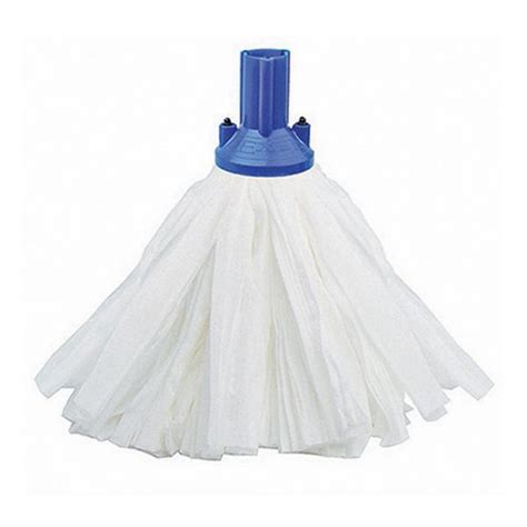 Big White Exel Socket Mop Head Oz Blue