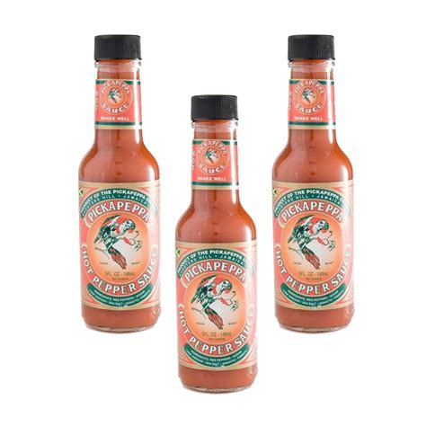 Pickapeppa Hot Pepper Sauce 5 Oz 3 Pack 072155476023 3