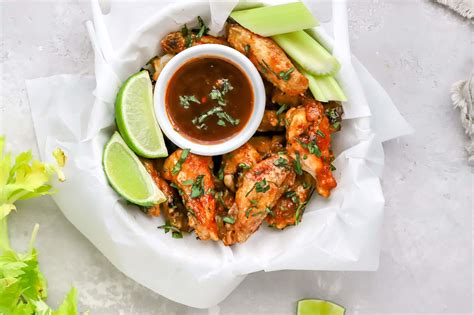 Thai Chicken Wings Baked And Super Easy To Make