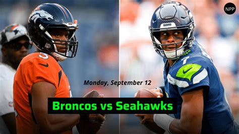 Broncos vs Seahawks Live Stream: Time, TV Channel, Preview