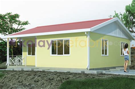 M One Storey Prefabricated House Type Kolay Prefabrik