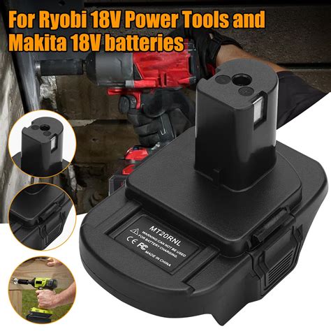 Battery Adapter Mt Rnl For Makita Li Ion Batteries Convert To Ryobi