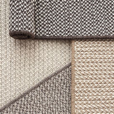 Houndstooth Wool Rug Oyster Maine Cottage®