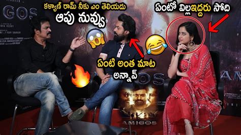 Nandamuri Kalyan Ram Fun Filled Interview Amigos Movie Brahmaji