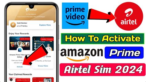 How To Activate Amazon Prime With Airtel Edition Airtel Amazon Prime